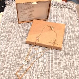Demdaco Heart necklace "your journey"